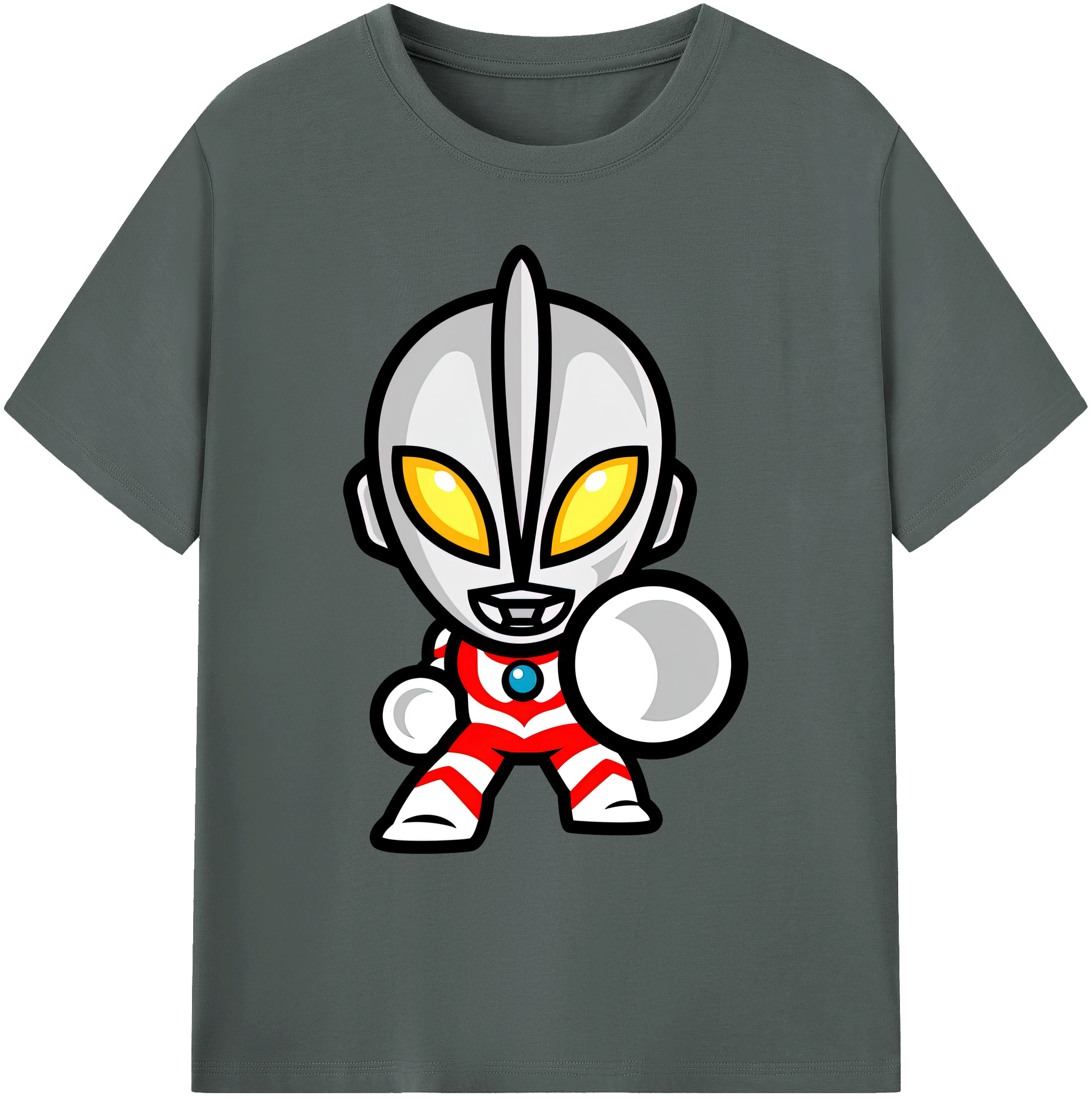 （画像用） ウルトラマン Ultraman 綿100％ メンズ半袖Tシャツ｜肌触りやわらか＆通気性